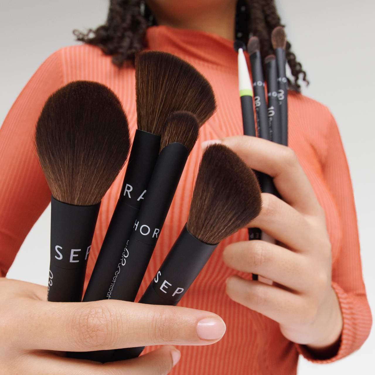 The Total Brush Set - SEPHORA COLLECTION / Set 8 pzas brochas para rostro