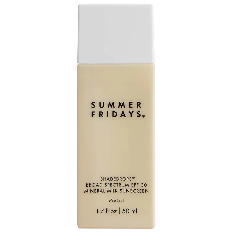 *PREORDEN: ShadeDrops Mineral Milk Sunscreen SPF 30 / Protector solar en suero, acabado suave