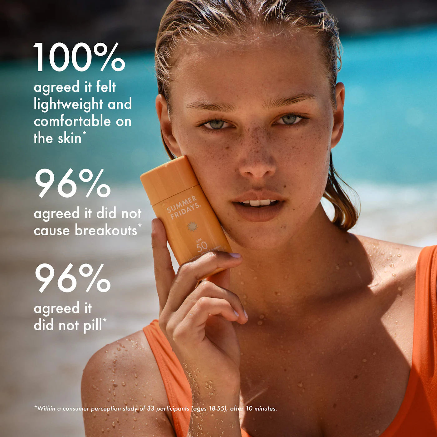 *PREORDEN:  ShadeDrops Broad Spectrum SPF 50 Daily Mineral Milk Sunscreen / Protector solar