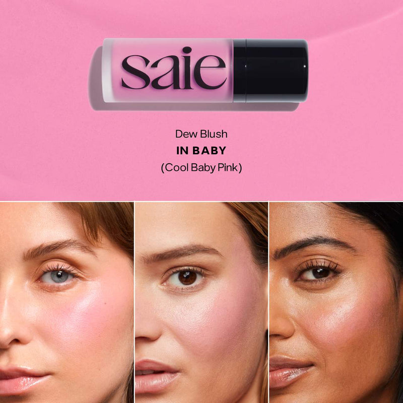 SaieGlow™ Essentials Starter Set - Saie / Set esenciales rostro, mejillas y labios