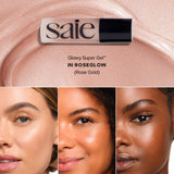 SaieGlow™ Essentials Starter Set - Saie / Set esenciales rostro, mejillas y labios