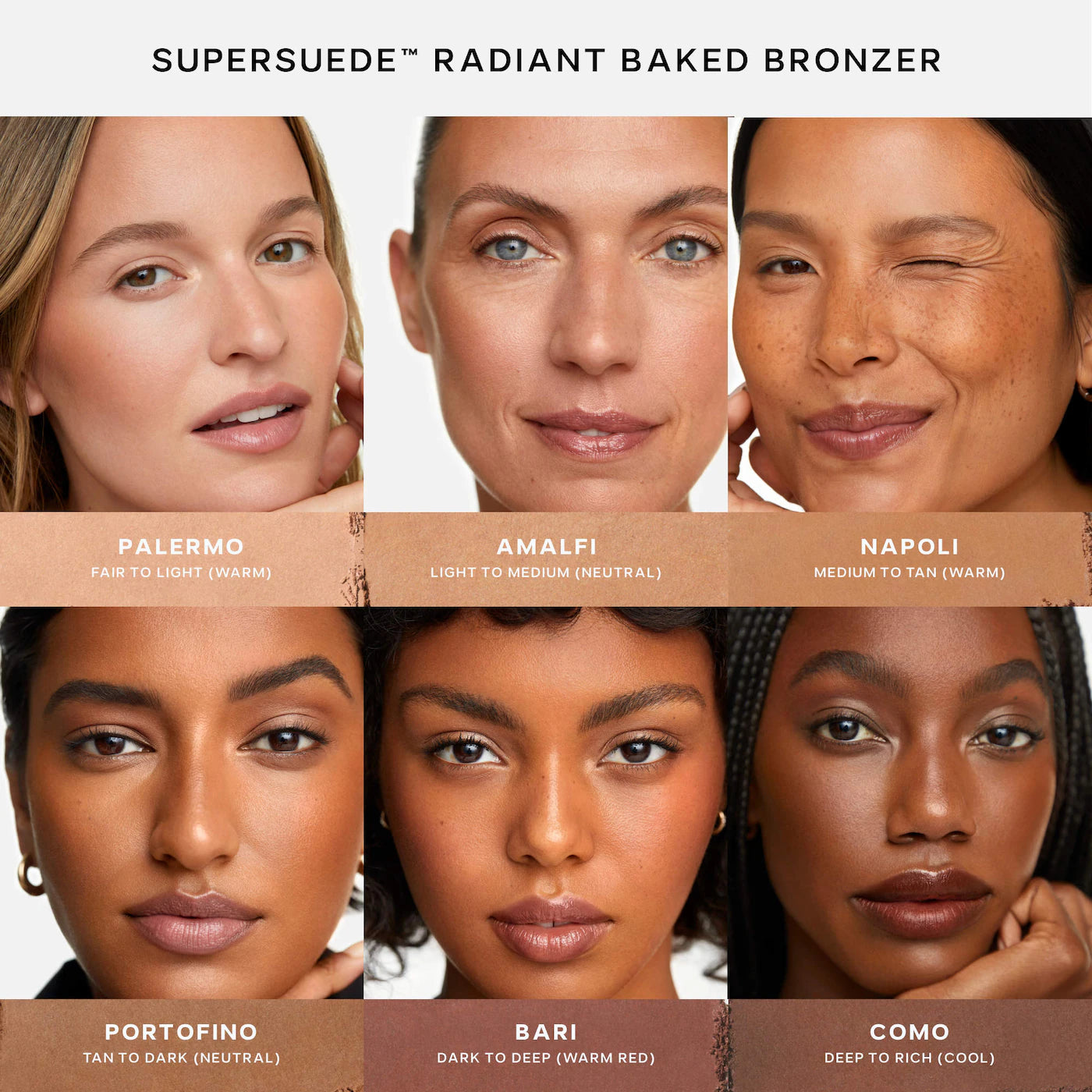 *PREORDEN: SuperSuede™ Radiant Talc-Free Baked Powder Bronzer - Saie / Bronceador en polvo