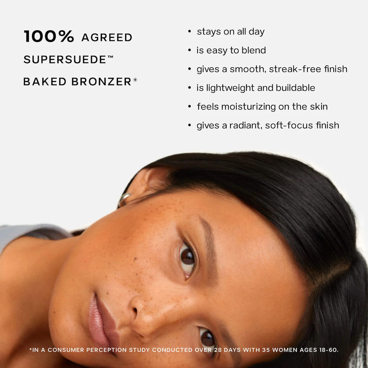 *PREORDEN: SuperSuede™ Radiant Talc-Free Baked Powder Bronzer - Saie / Bronceador en polvo
