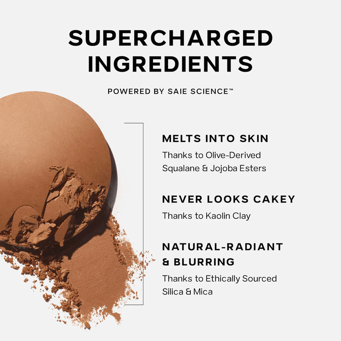 *PREORDEN: SuperSuede™ Radiant Talc-Free Baked Powder Bronzer - Saie / Bronceador en polvo