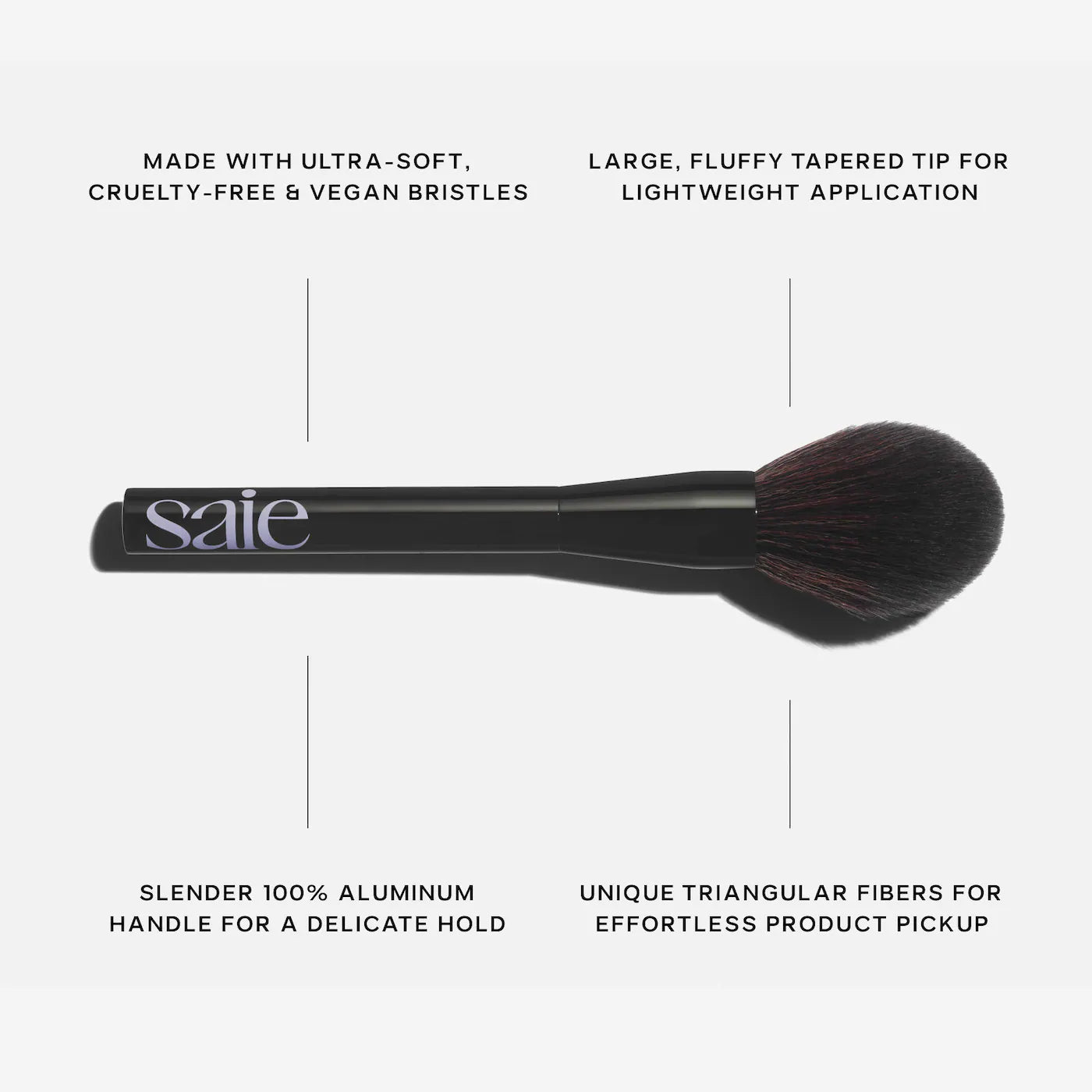 *PREORDEN: All-Over Powder Brush - Saie / Brocha para polvo
