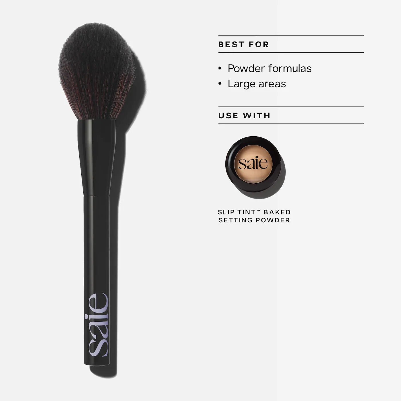 *PREORDEN: All-Over Powder Brush - Saie / Brocha para polvo