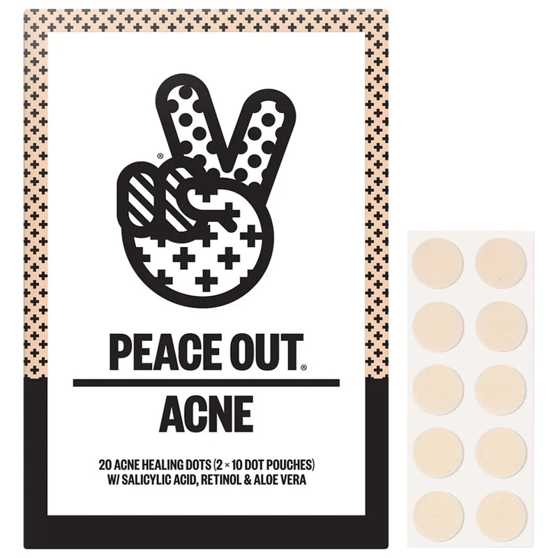 *PREORDEN: Salicylic Acid Acne Healing Dots - Peace Out / Parché para ácne