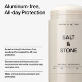 Mini Deodorant Gel Duo - Salt & Stone / 2 pzas mini desodorantes libre de aluminio