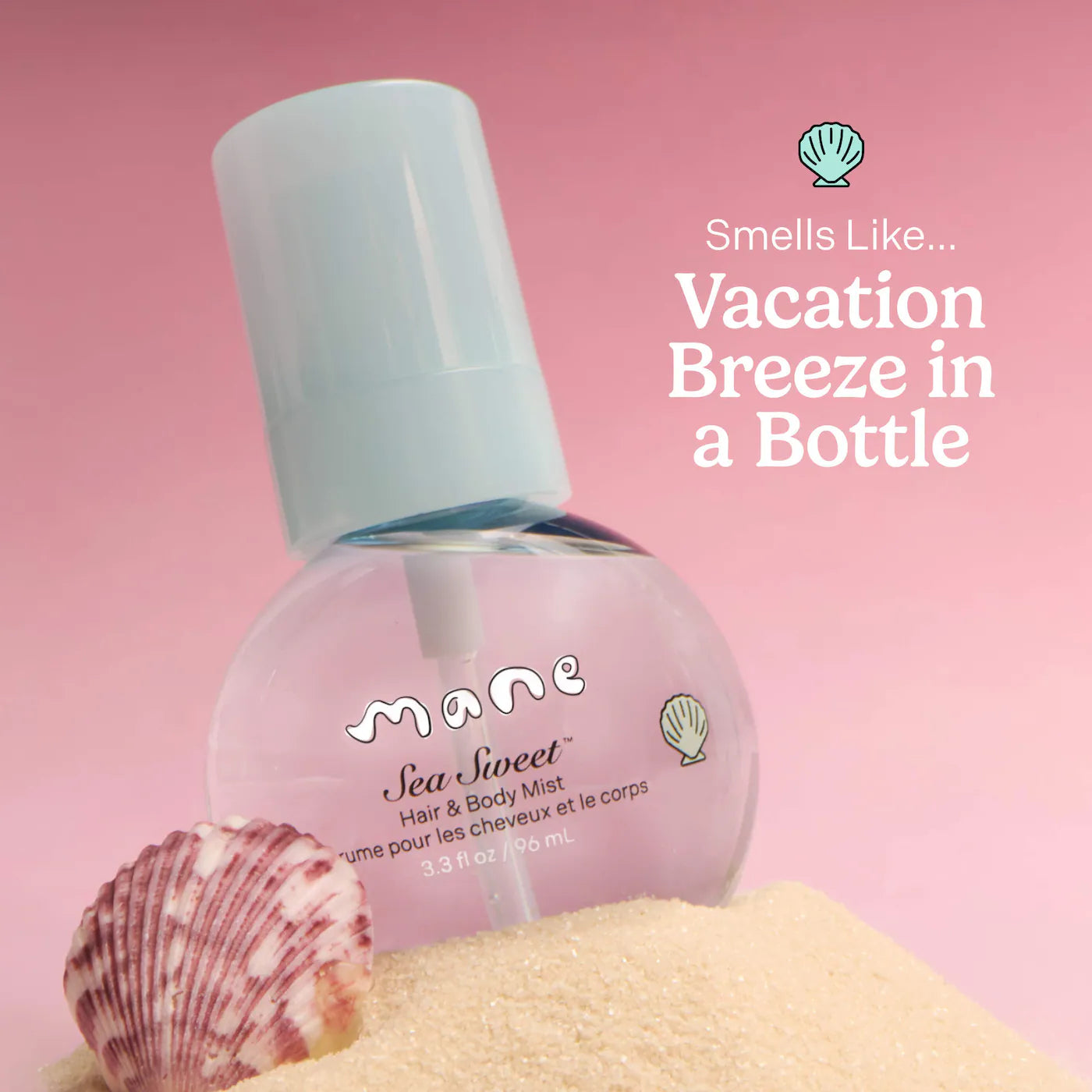 *PREORDEN: Sea Sweet Hair & Body Fragrance Mist - Mane / Perfume cálido para cabello y cuerpo