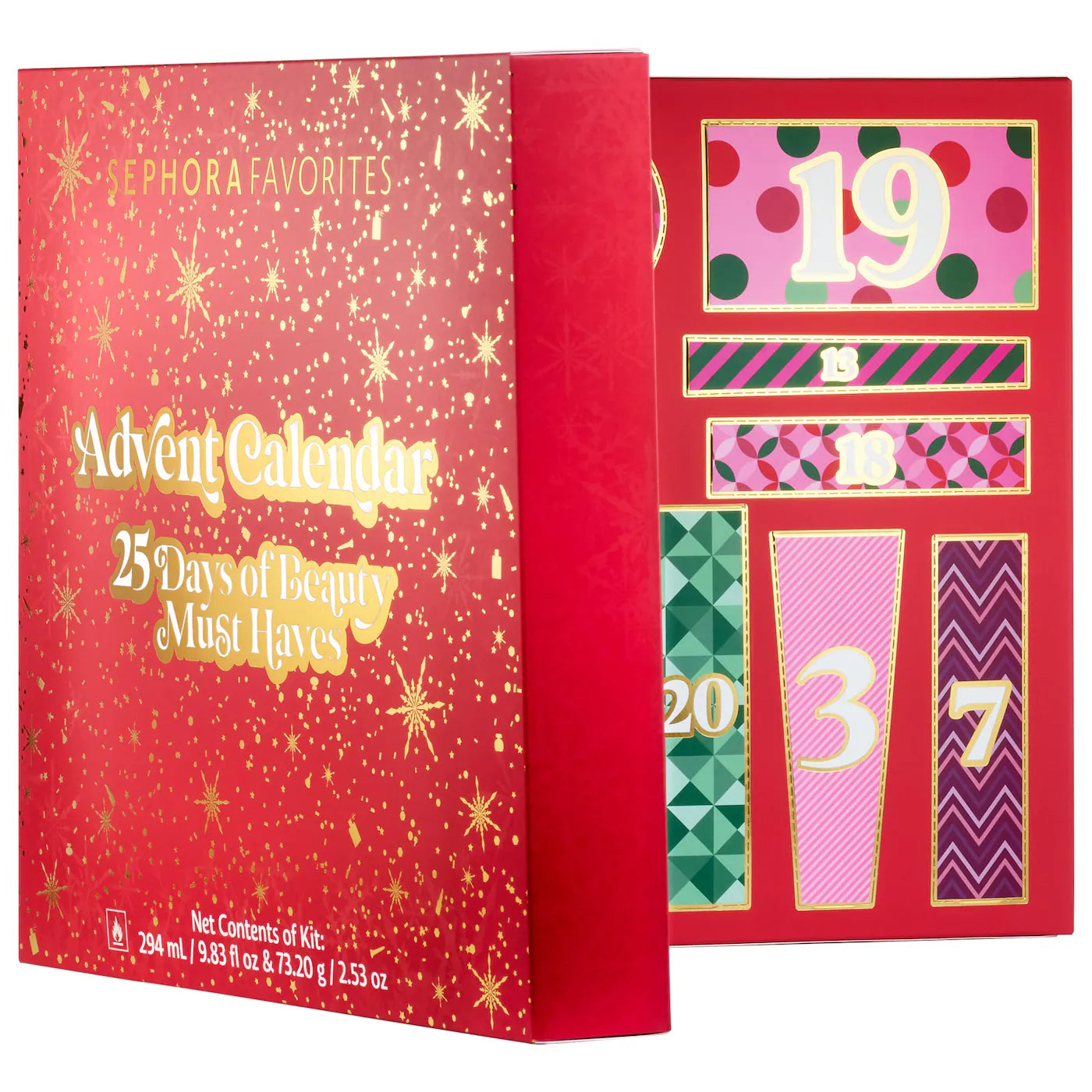 *PREORDEN: 25 Days of Beauty Must Haves Advent Calendar - Sephora Favorites / Set de 25 productos de belleza Ed. Limitada