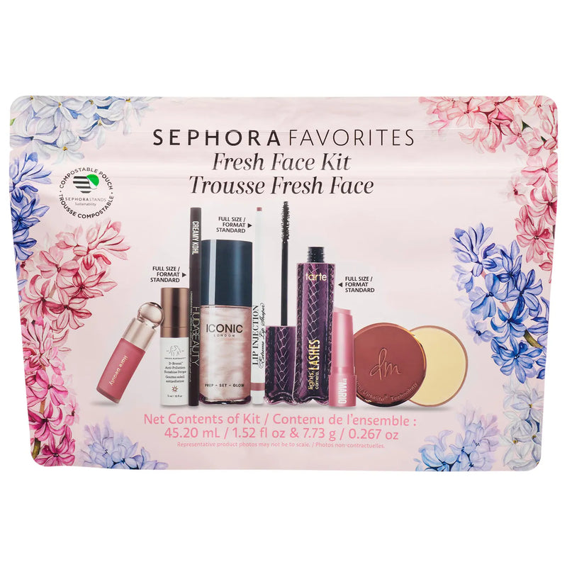 Fresh Face Makeup Kit - Sephora Favorites / Set 8 pzas maquillaje Edición Limitada