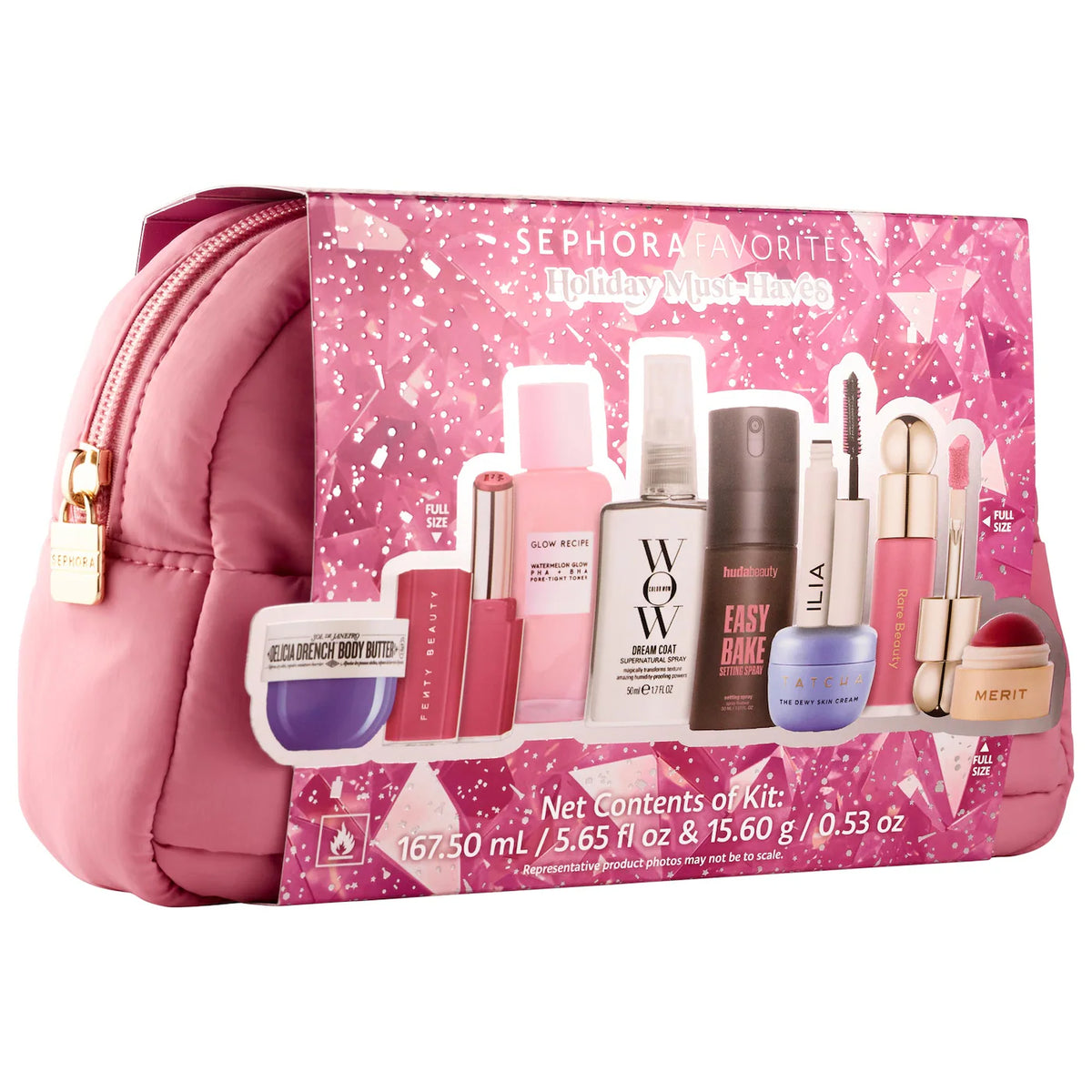 *PREORDEN: Holiday Must-Haves Makeup & Skincare Value Set - Sephora Favorites / 9 esenciales virales y favoritos