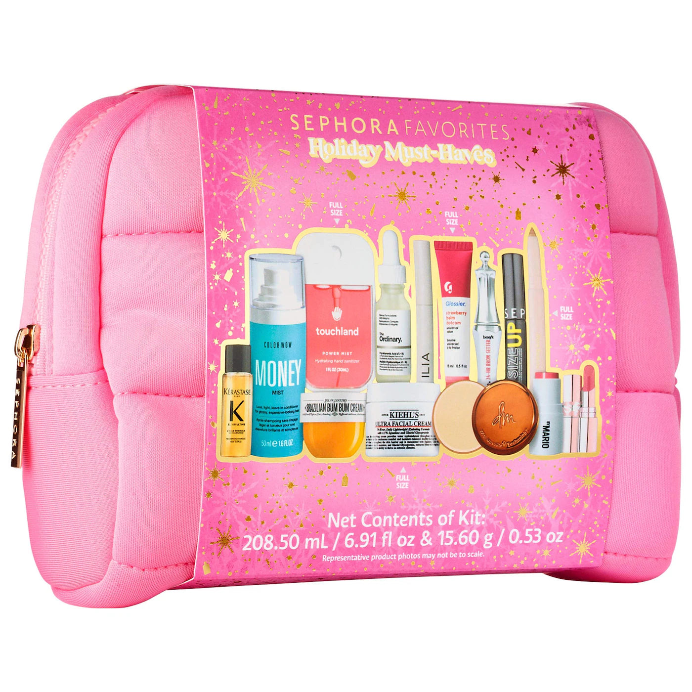 *PREORDEN: Holiday Must Have Value Set - Sephora Favorites / Set de 14 pzas cabello, maquillaje y cuidado de la piel