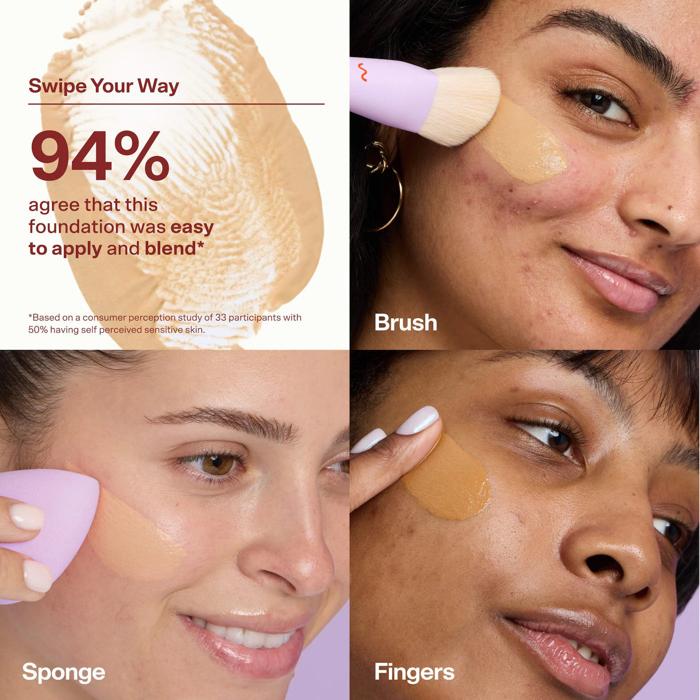 *PREORDEN: Swipe Serum Non-Acnegenic Foundation with Medium Buildable Coverage - Tower 28 /