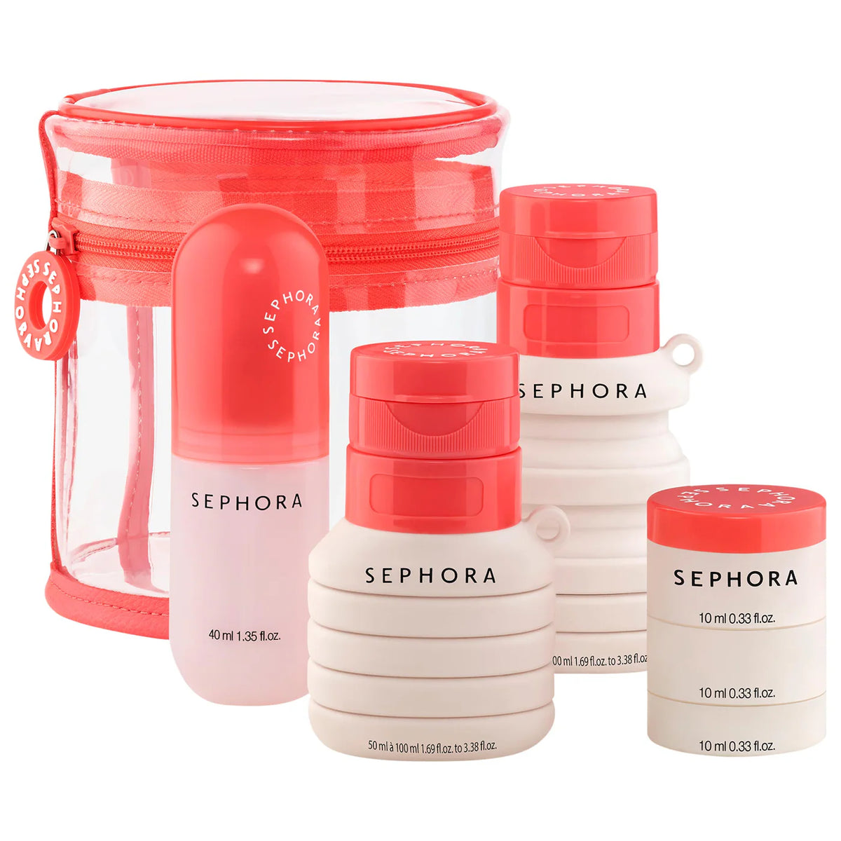 *PREORDEN: Reusable Travel Container Set - Sephora Collection / Juego