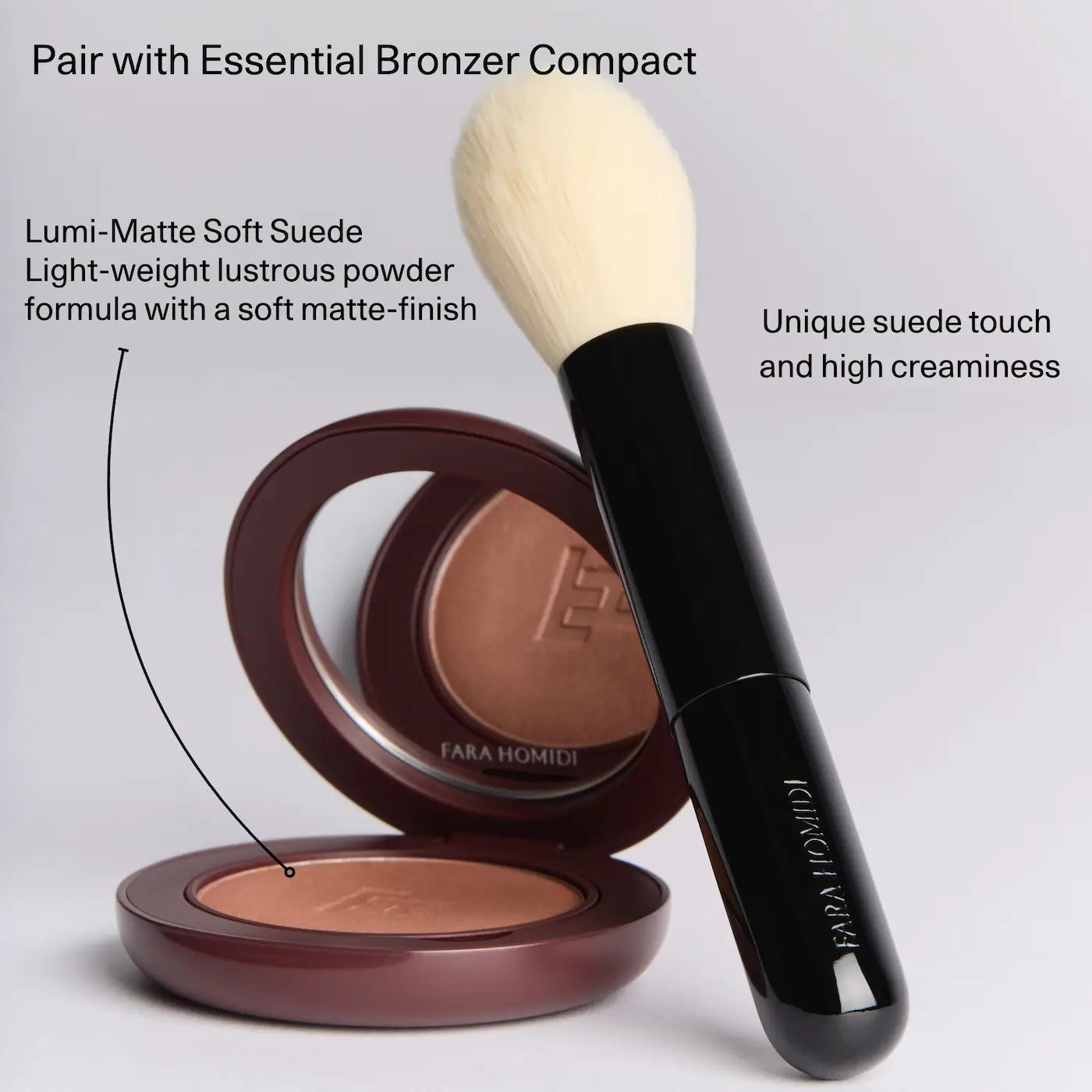 *PREORDEN: Shader Brush - Fara Homidi / Brocha para bronzer
