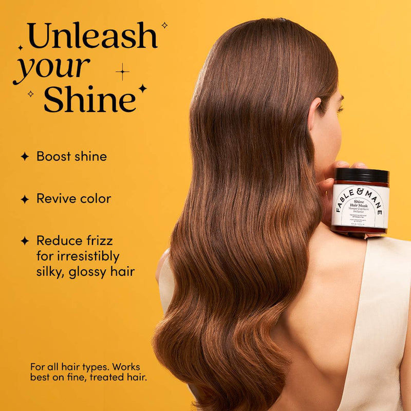 *PREORDEN: Shine Hair Mask - Fable & Mane /  Mascarilla potenciadora de brillo para cabello