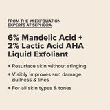 Skin Perfecting 6% Mandelic Acid + 2% Lactic Acid Liquid Exfoliant - Paula’s Choice / Imperfecciones, arrugas, acné y poros.