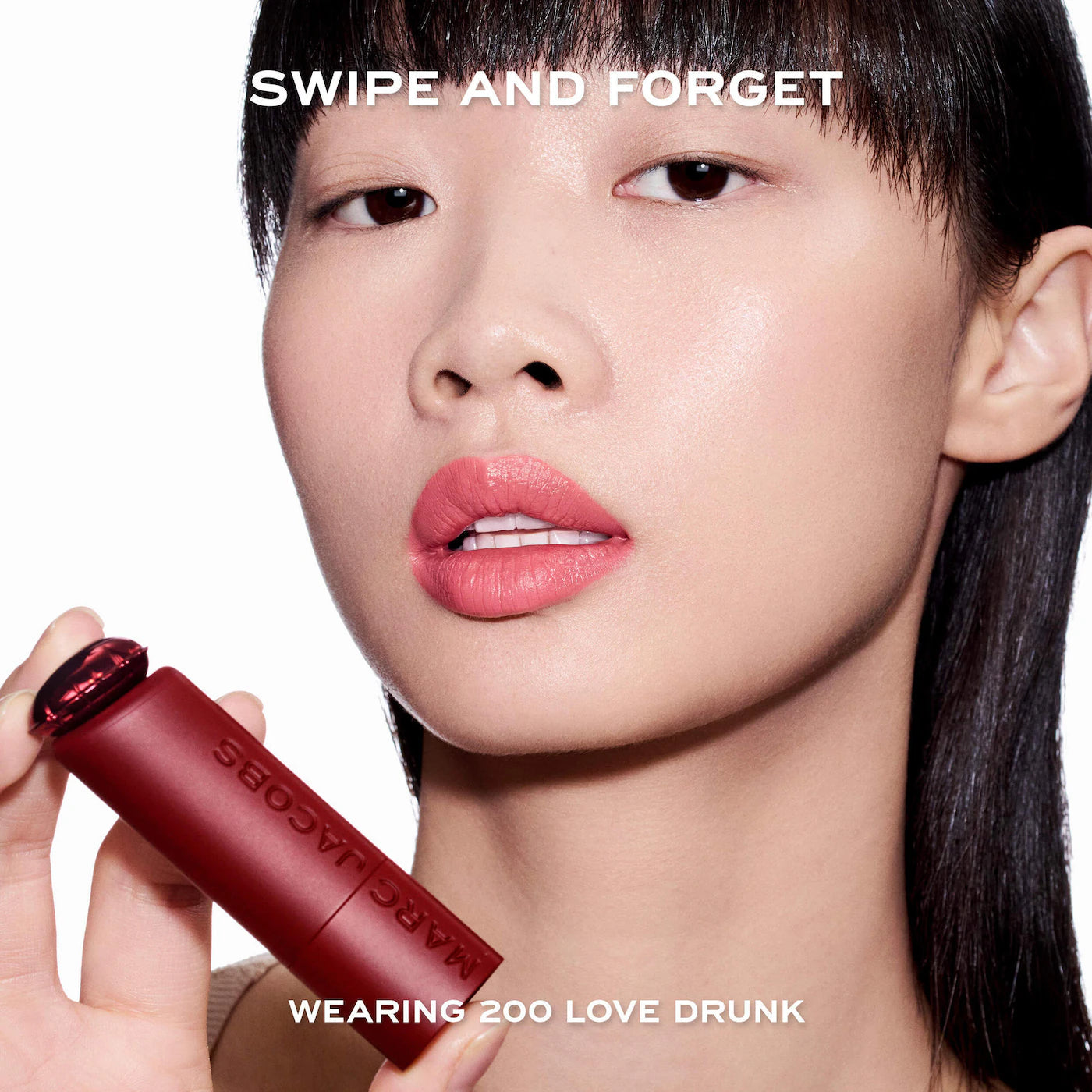 *PREORDEN: Heart On Long-Lasting Soft Shine Lipstick - Marc Jacobs Beauty / Labial de larga duraciòn