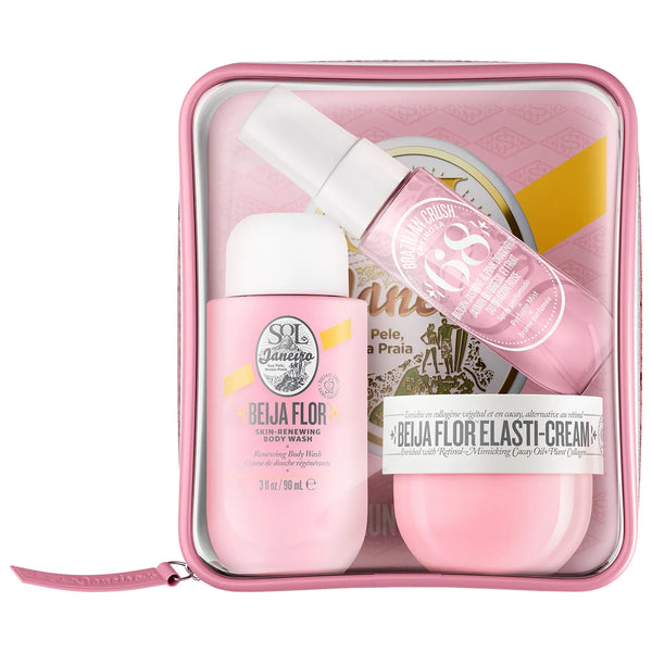 Beija Flor™ Jet Set - Sol de Janeiro / Set de fragancia, crema y gel