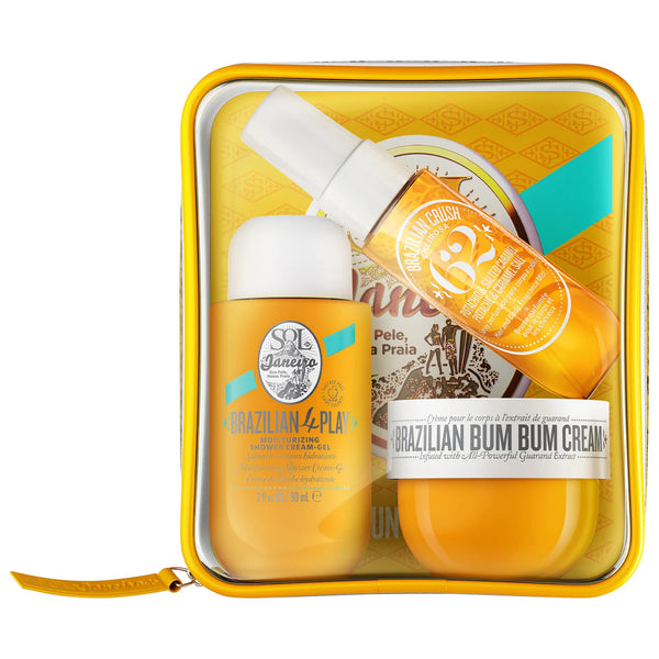 *PREORDEN: Brazilian Bum Bum Jet Set - Sol de Janeiro / Set de fragancia, crema y gel