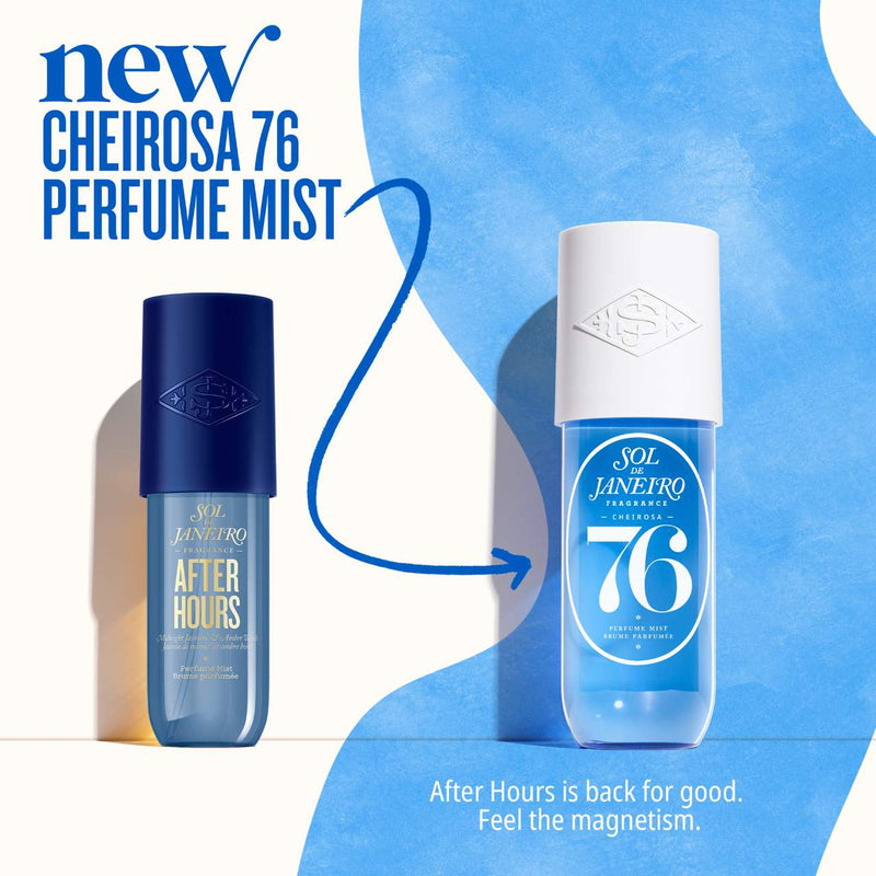 *PREORDEN: Cheirosa 76 Perfume Mist - Sol de Janeiro / Fragancia para el cabello y el cuerpo