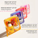 Delícia Drench™ Jet Set - Sol de Janeiro / Set de fragancia, crema y gel