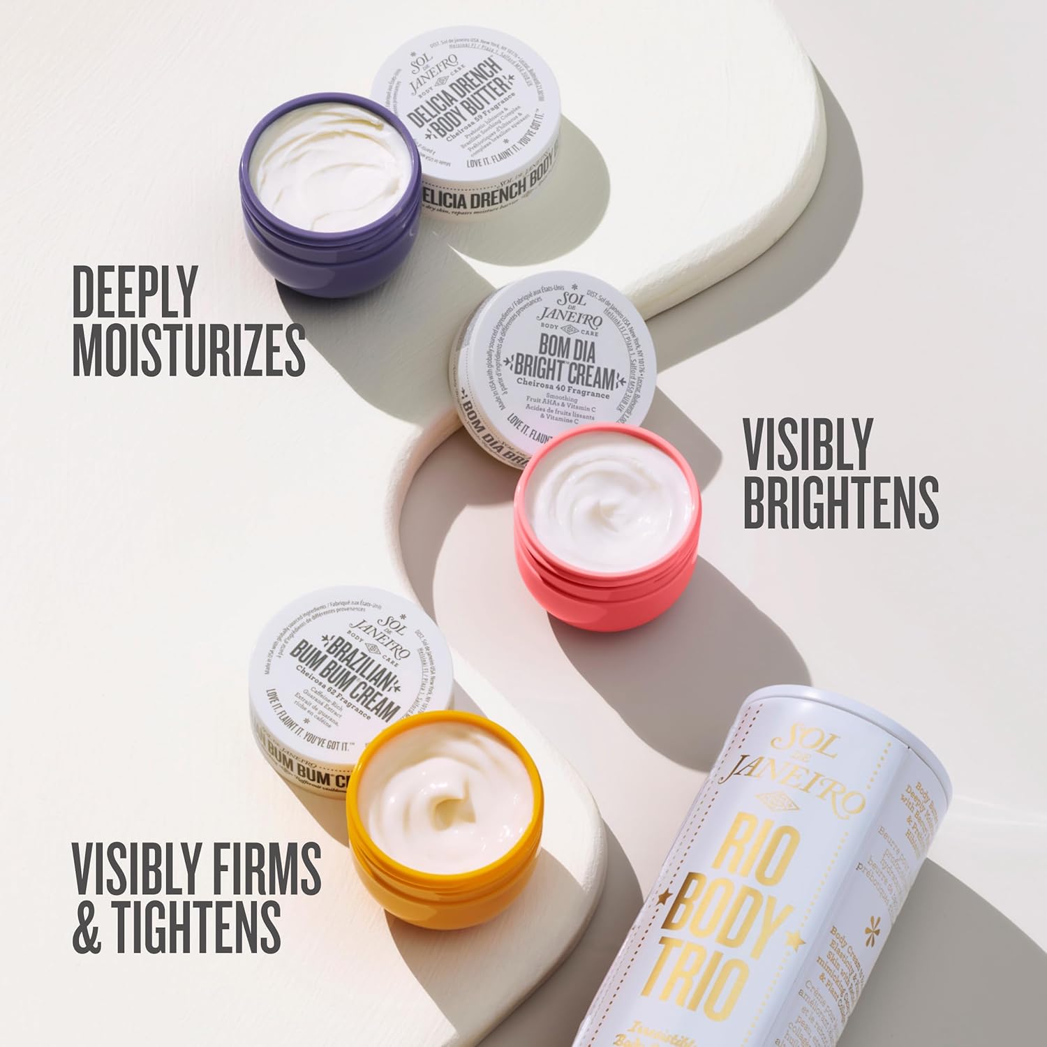 Sol De Janeiro Body Cream Trio Set - Sol de Janeiro / 3 Pzas Crema corporal