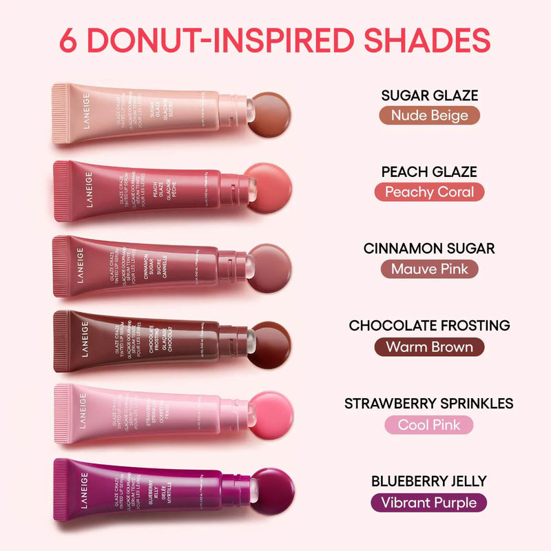 *PREORDEN: Glaze Craze Tinted Polypeptide Lip Serum - Laneige / bálsamo labial hidratante coreano
