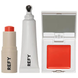 *PREORDEN: Summer Color Lip and Cheek Collection - REFY / Set 3 pzas labios y mejillas