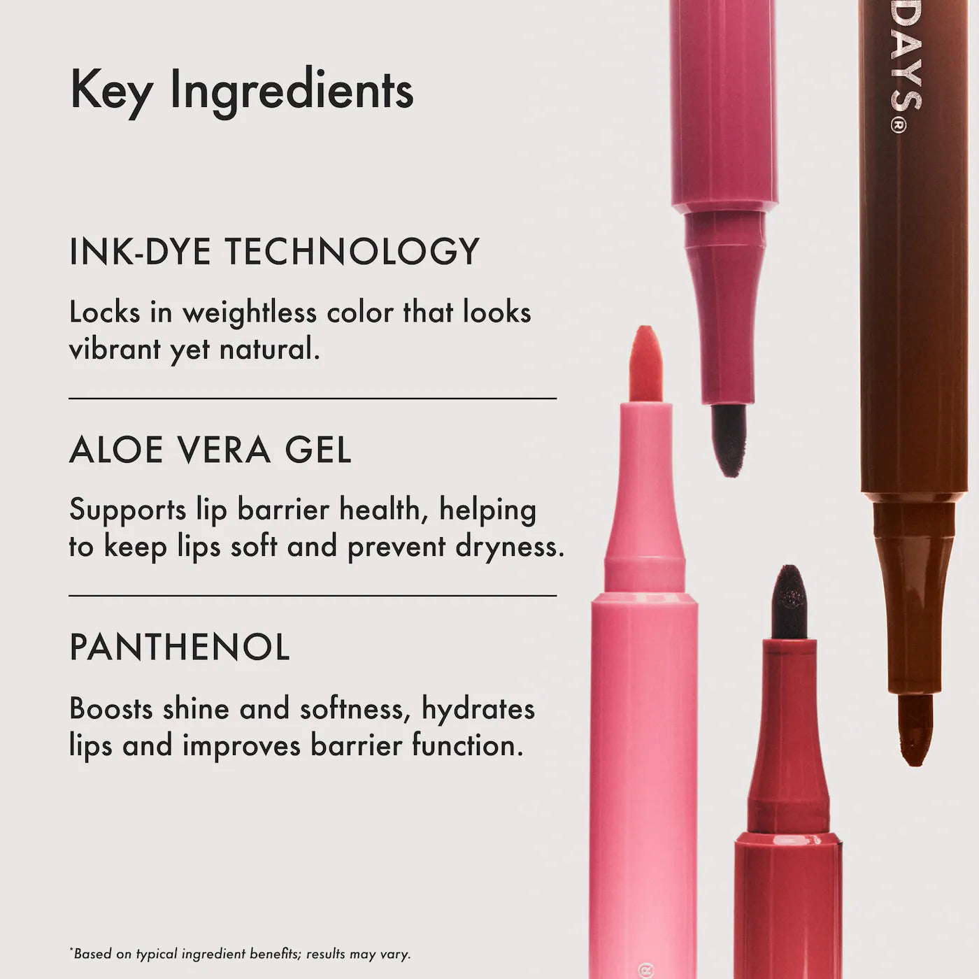 *PREORDEN: Flushed Lip Stain 12HR Long-Lasting Lip Tint - Huda Beauty / Delineador labial de larga duración