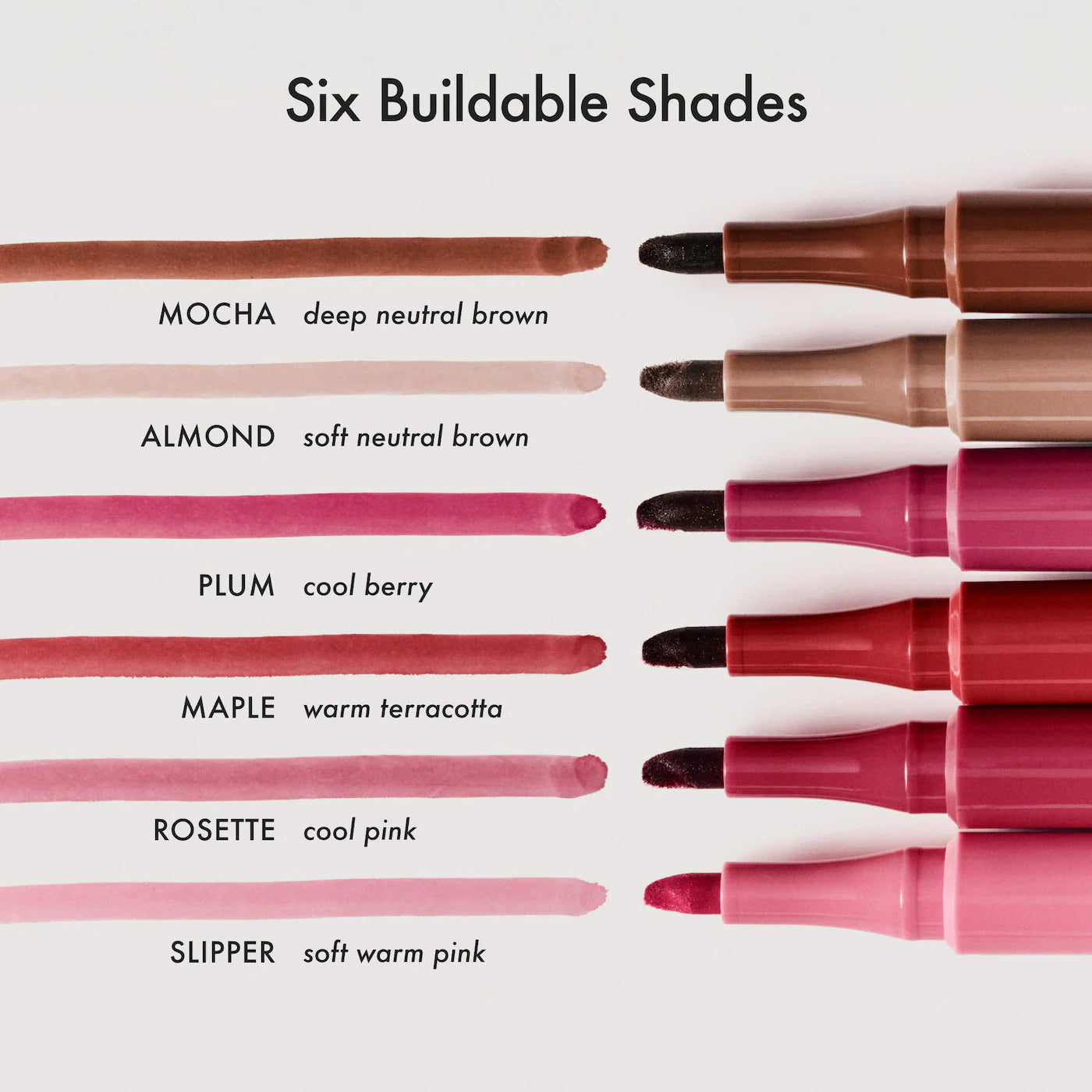 *PREORDEN: Flushed Lip Stain 12HR Long-Lasting Lip Tint - Huda Beauty / Delineador labial de larga duración