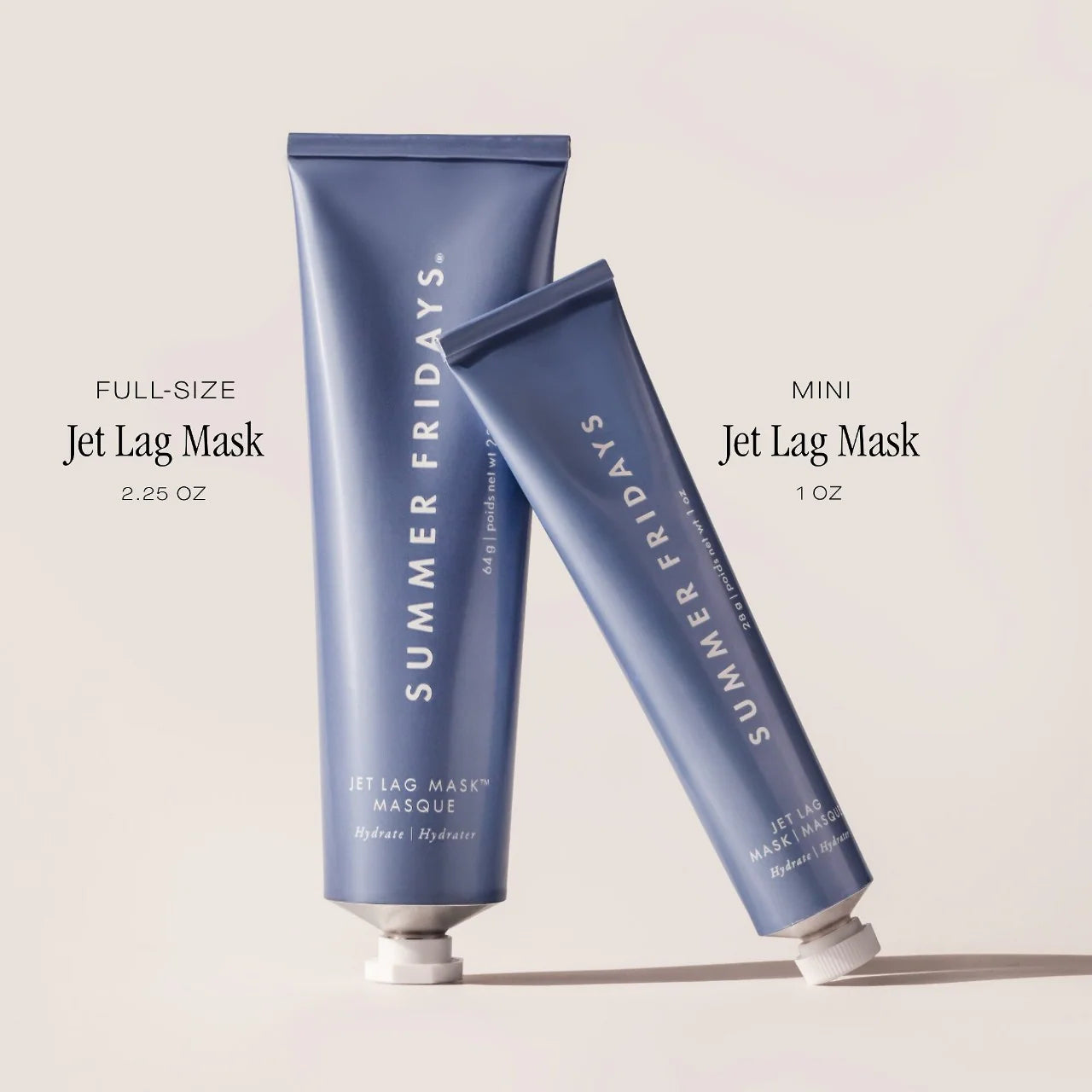 Jet Lag Mask + Moisturizer / Mascarilla hidratante y calmante