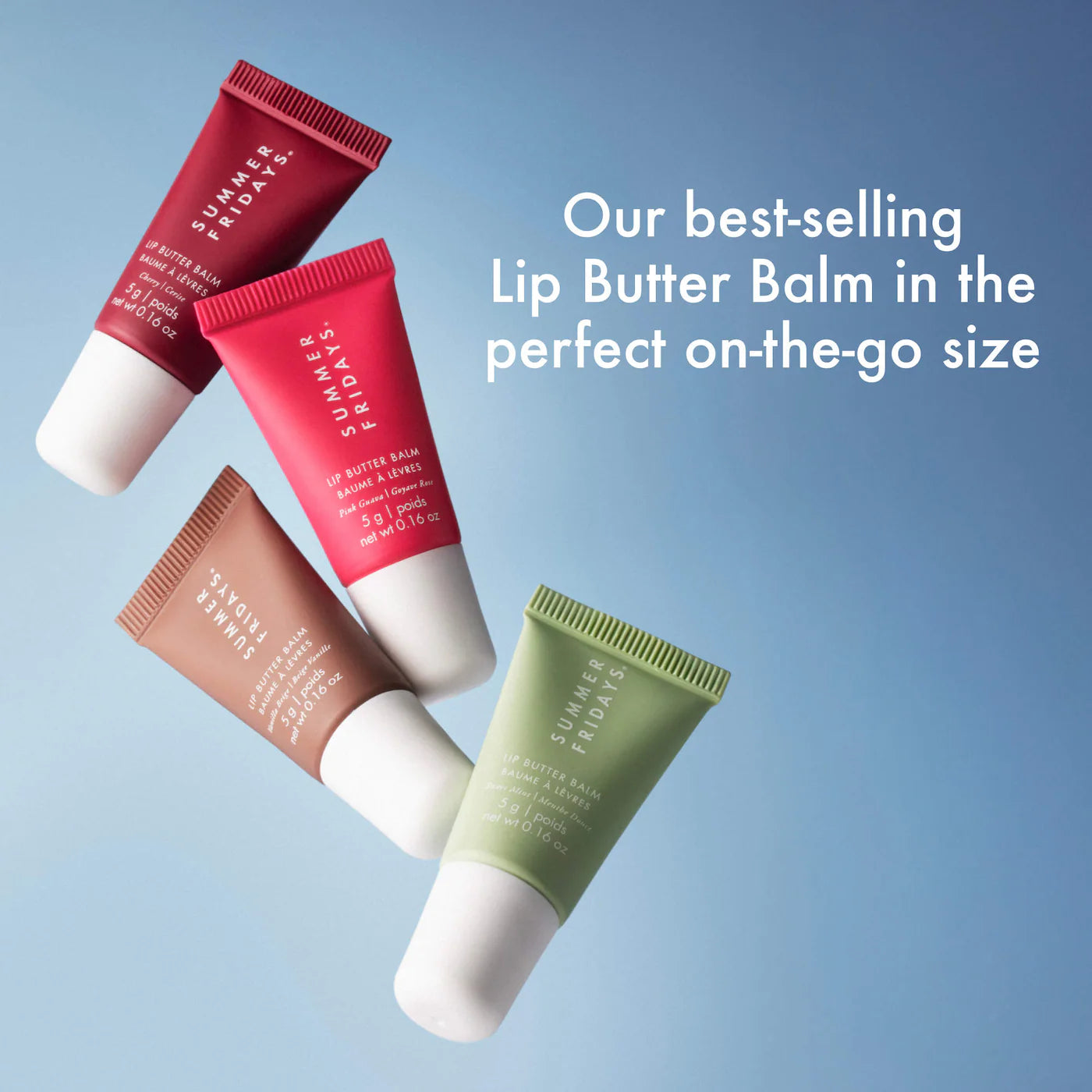 *PREORDEN: The Lip Butter Balm Minis / Set 4 pzas mini bálsamos de labios