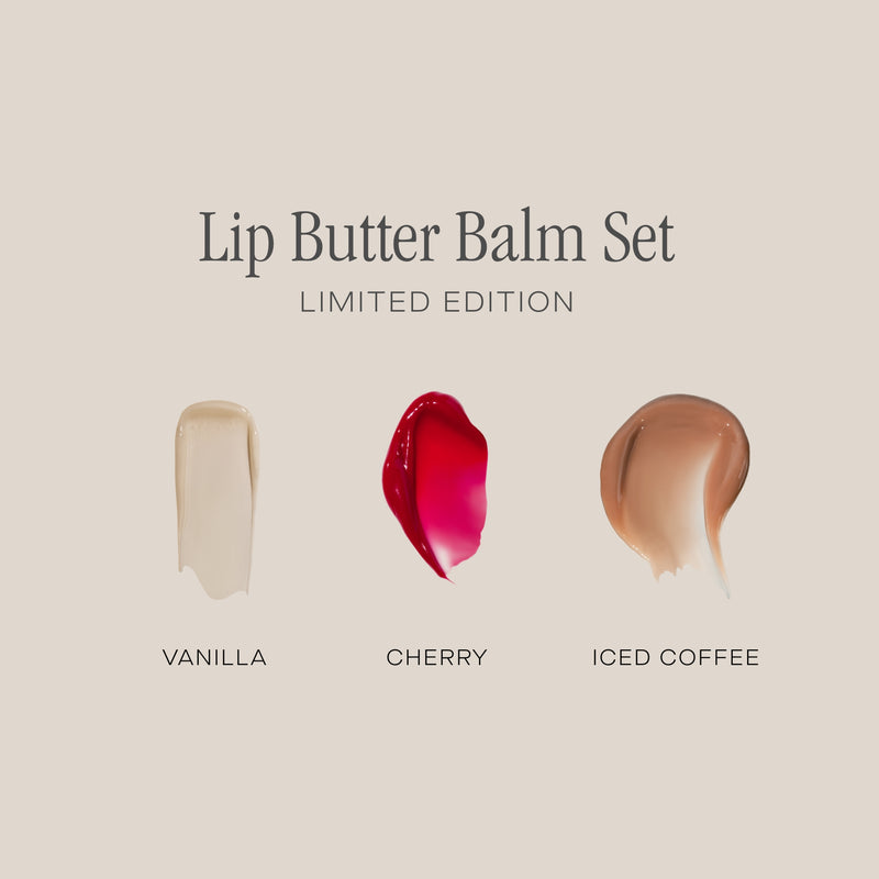 The Lip Butter Balm Set - Summer Fridays / Set 3 pzas bálsamos de labios