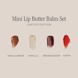 The Mini Lip Butter Balm Set - Summer Fridays / Set 4 pzas mini bálsamos de labios