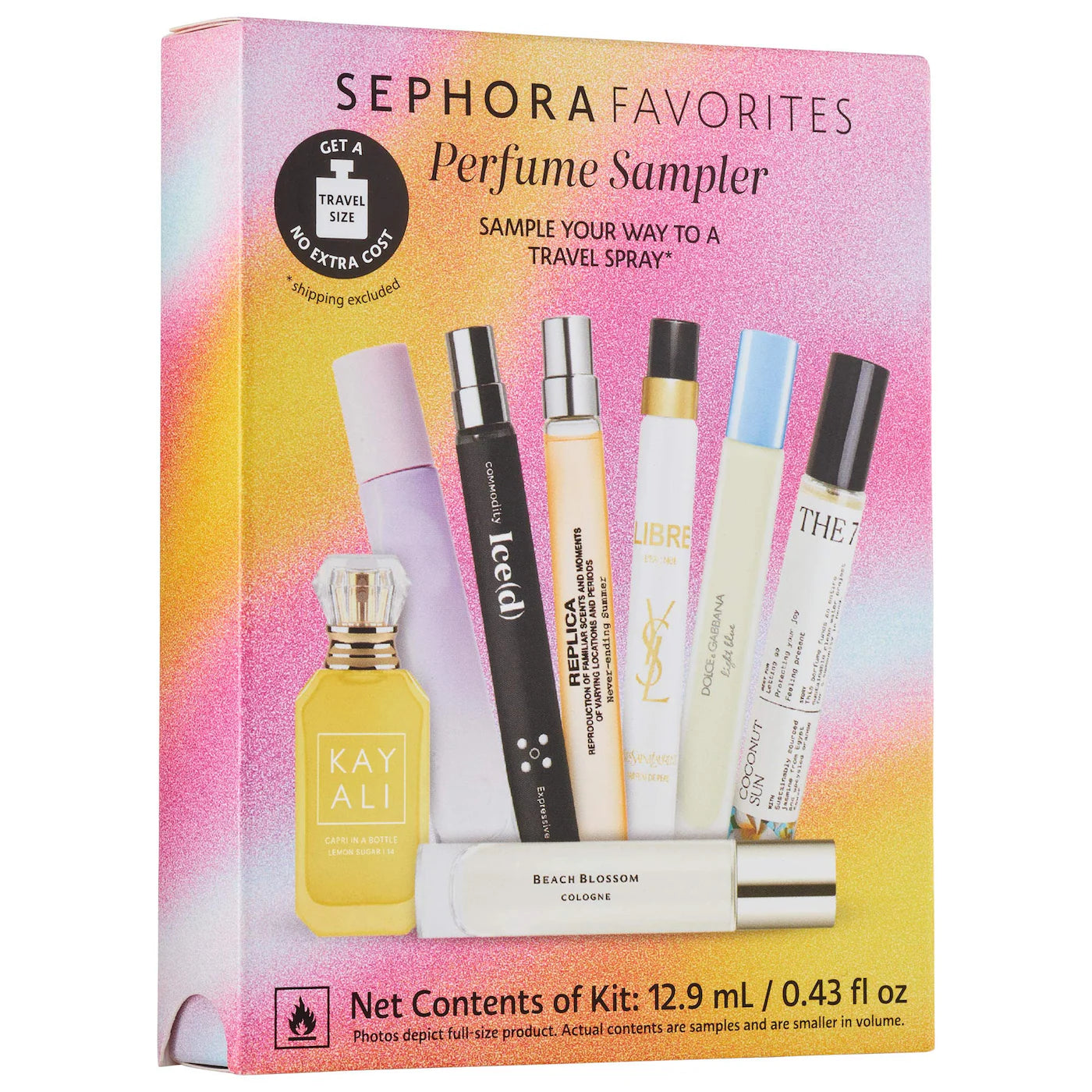 *PREORDEN: Summer Scents Travel Spray Perfume Sampler Set w/ Redeemable Voucher - Sephora Favorites / Set de muestras de perfumes