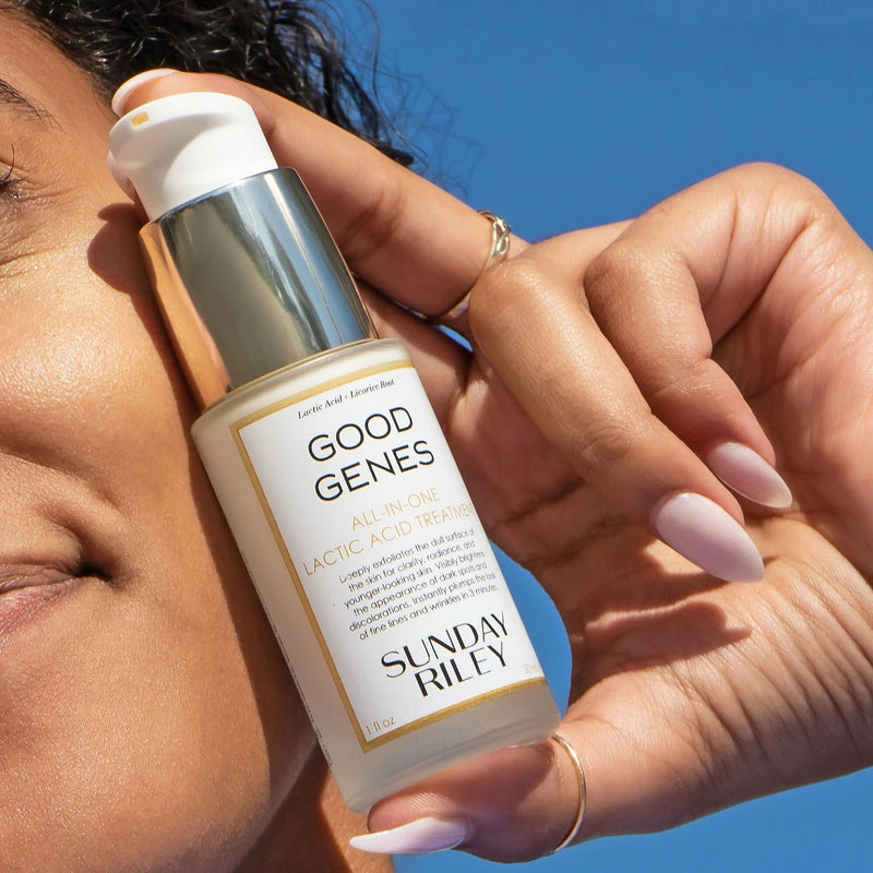 *PREORDEN: Good Genes All-In-One AHA Lactic Acid Treatment 30 mL - Sunday Riley  / Suero para poros, manchas oscuras y lineas de expresión