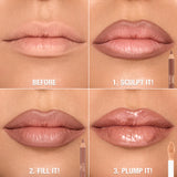 *PREORDEN: Super Nudes Lip Cheat Contour Duo Lip Liner - Charlotte Tilbury / Delineador de labios doble punta