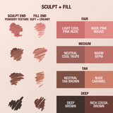 *PREORDEN: Super Nudes Lip Cheat Contour Duo Lip Liner - Charlotte Tilbury / Delineador de labios doble punta