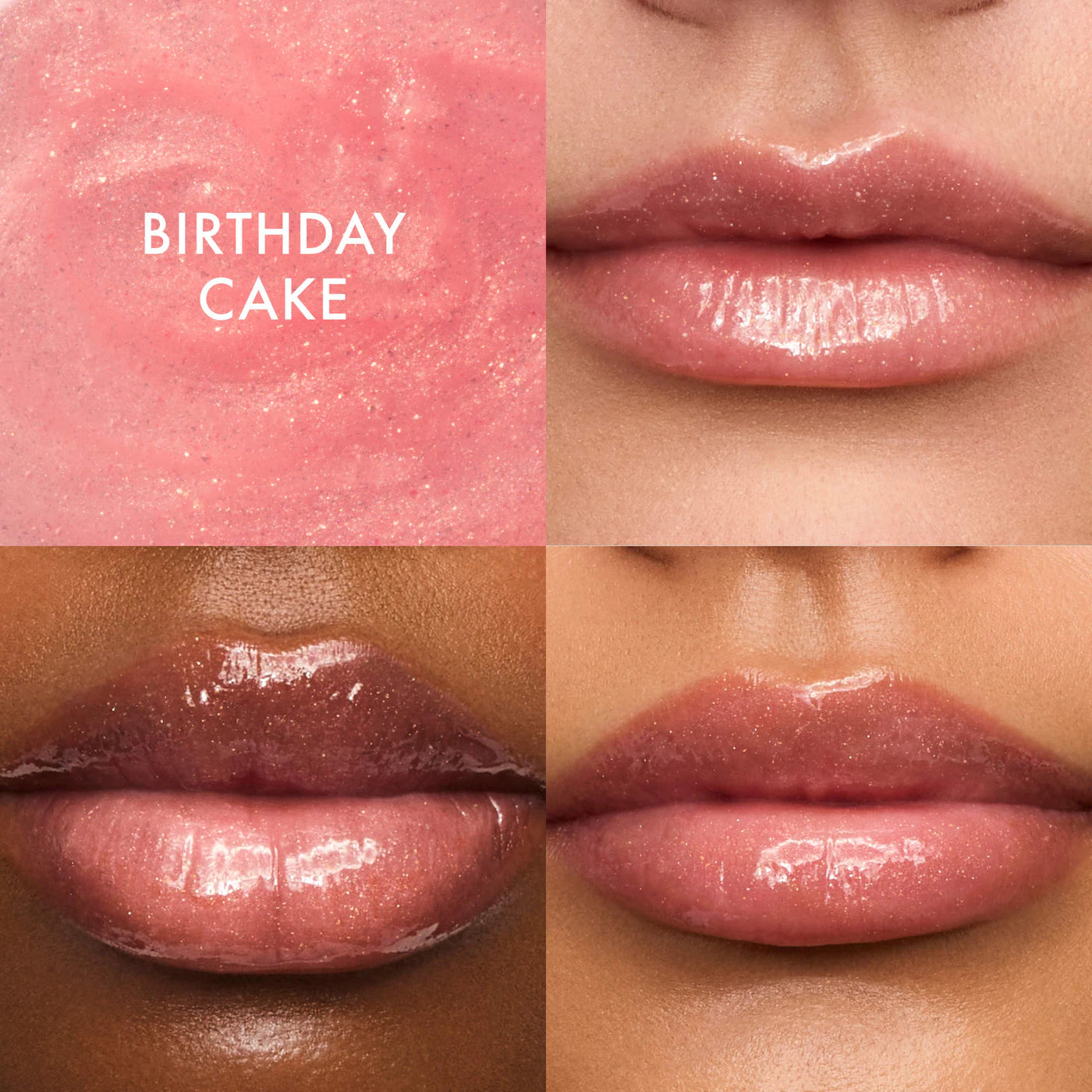 *PREORDEN: Sweet Pink Duo with Birthday Cake + Strawberry Soft Serve Lip Butter Balm / Set bálsamo de labios