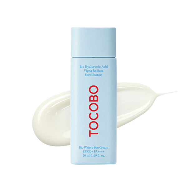 Bio Watery Sun Cream SPF50 -  TOCOBO / Protector solar hidratante formula ligera