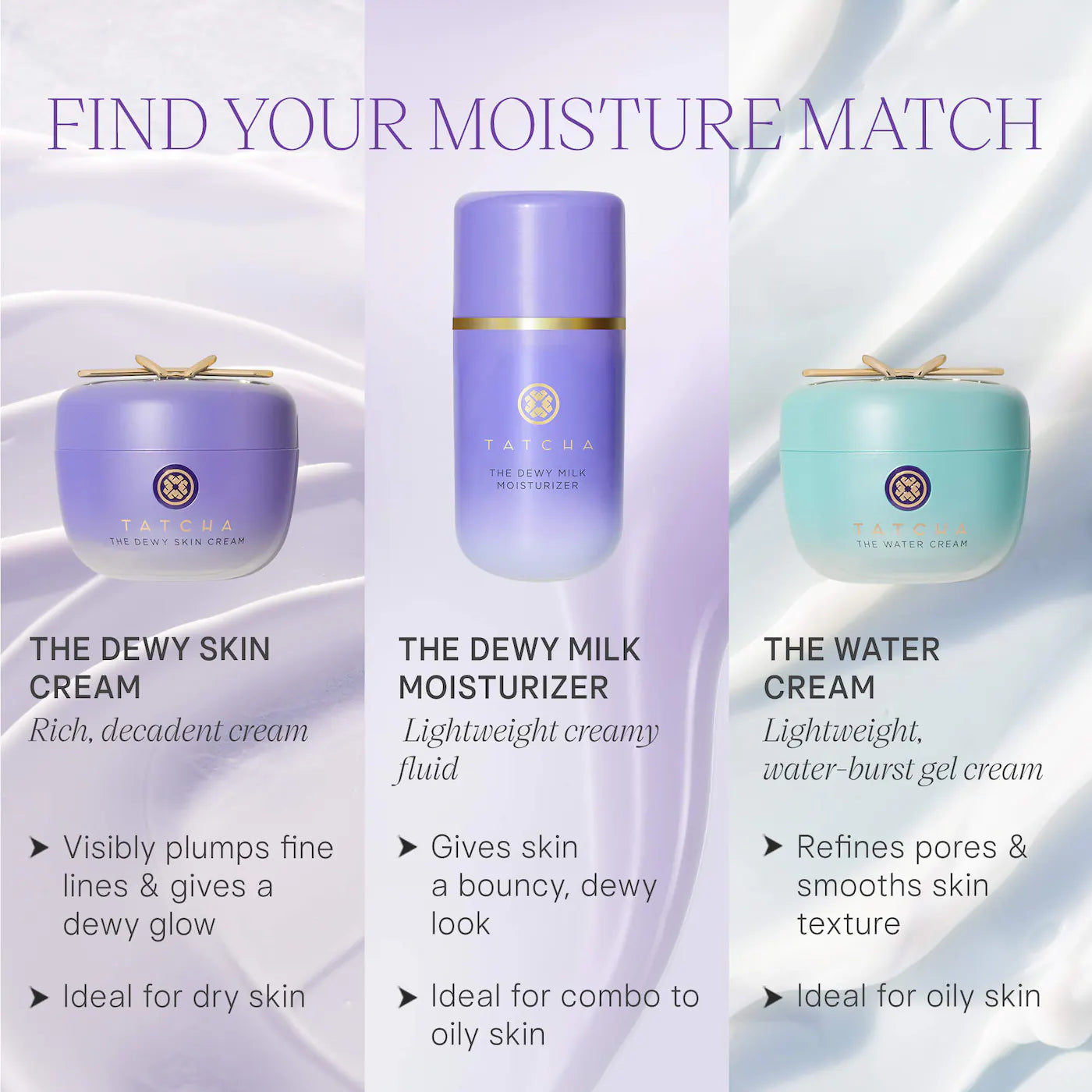 *PREORDEN: Dewy Milk Moisturizer - Tatcha / Crema hidratante ligera
