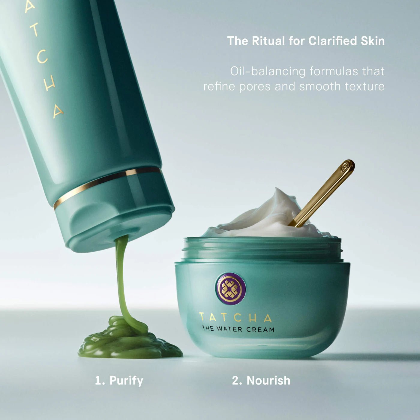 *PREORDEN: The Matcha Foam Pore-Refining & Oil-Balancing Prebiotic Gel Cleanser - Tatcha / Gel limpiador
