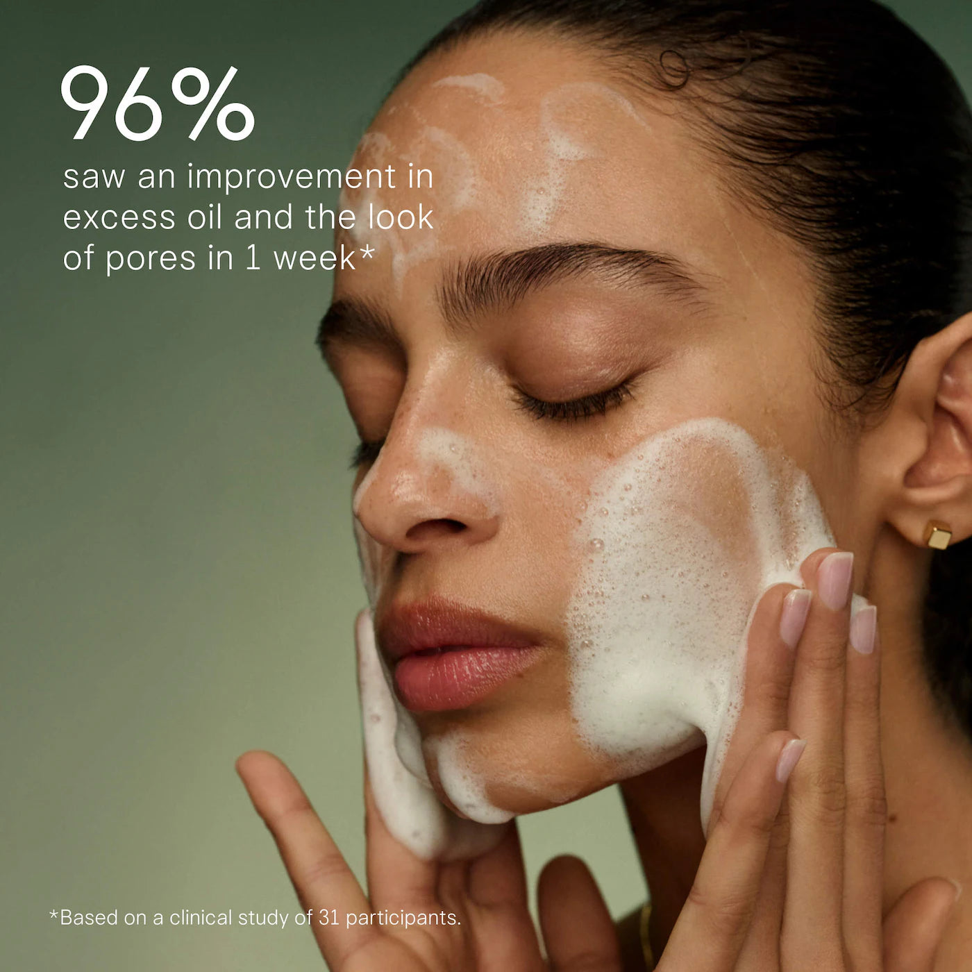 *PREORDEN: The Matcha Foam Pore-Refining & Oil-Balancing Prebiotic Gel Cleanser - Tatcha / Gel limpiador