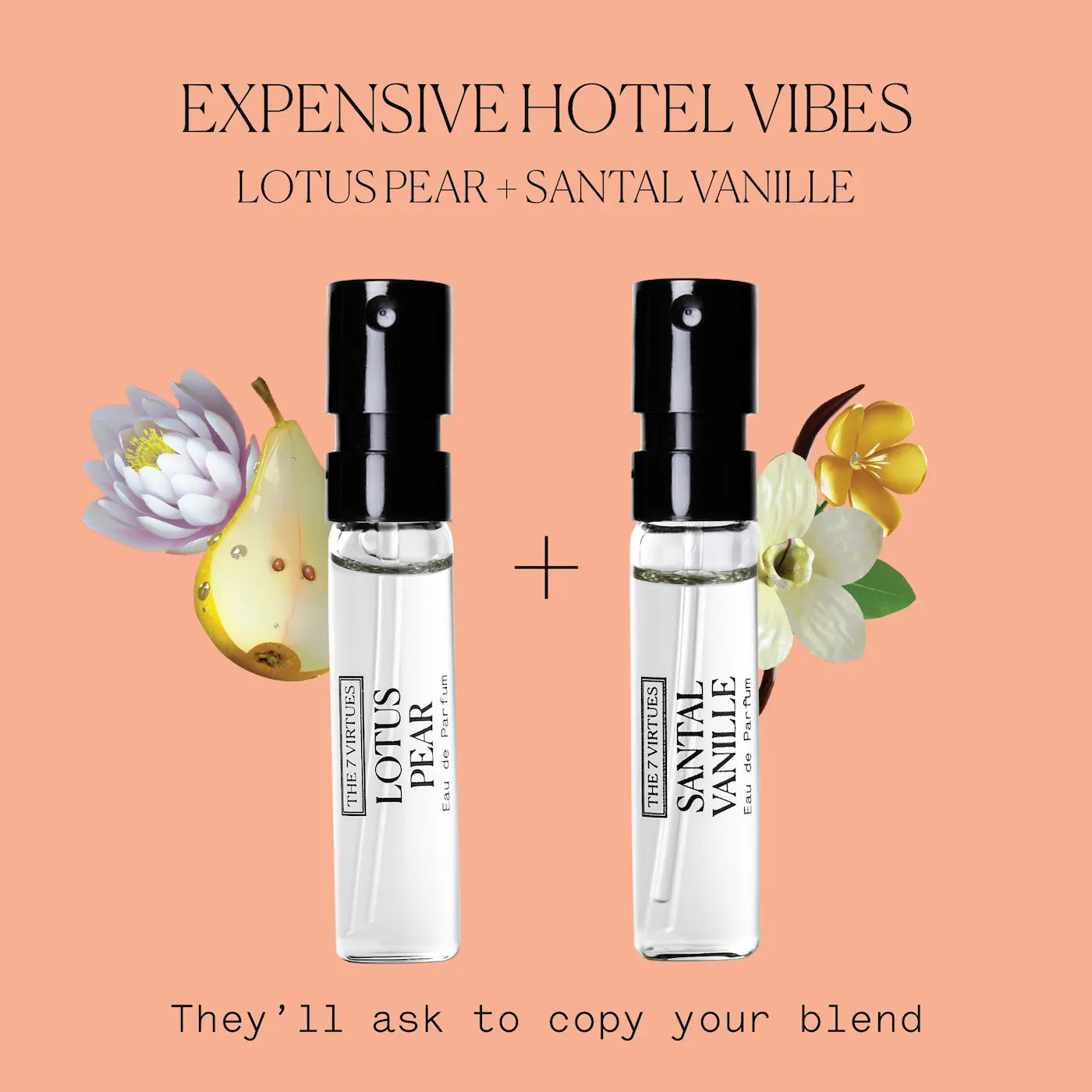*PREORDEN: Perfume Layering Discovery Sampler Set / The 7 Virtues - Set 8 fragancias clean en tamaño de muestra