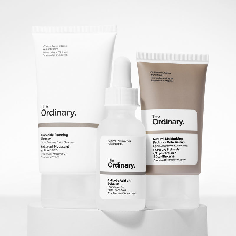The Acne Set - The Ordinary / Set para piel con tendencia acné