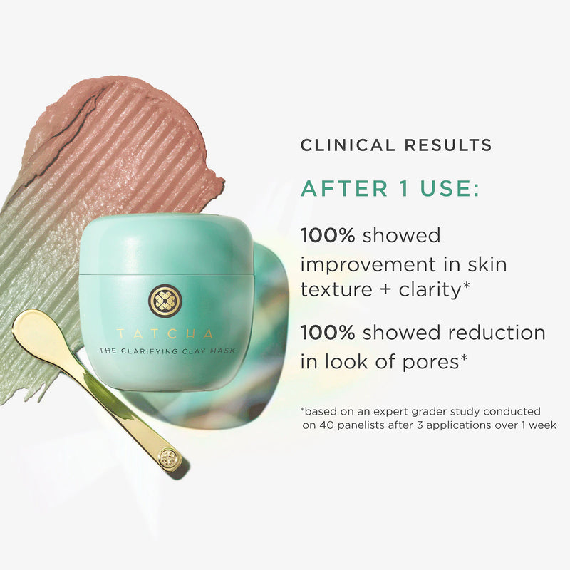 *PREORDEN: The Clarifying Clay Mask Exfoliating Pore Treatment - Tatcha / Mascarilla descongestiona para poros