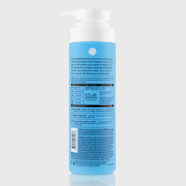 The Energizer Mandelic Acid Body Wash - Naturium / Gel de baño tonificante
