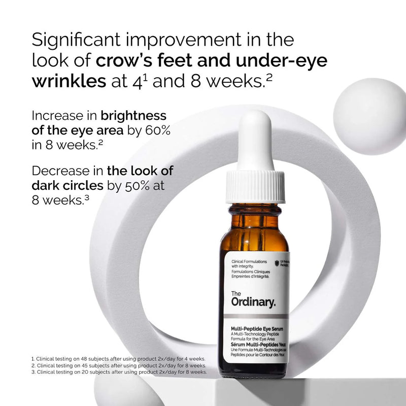 Power of Peptides Set - The Ordinary / Set de péptidos: rostro, ojos y pestañass